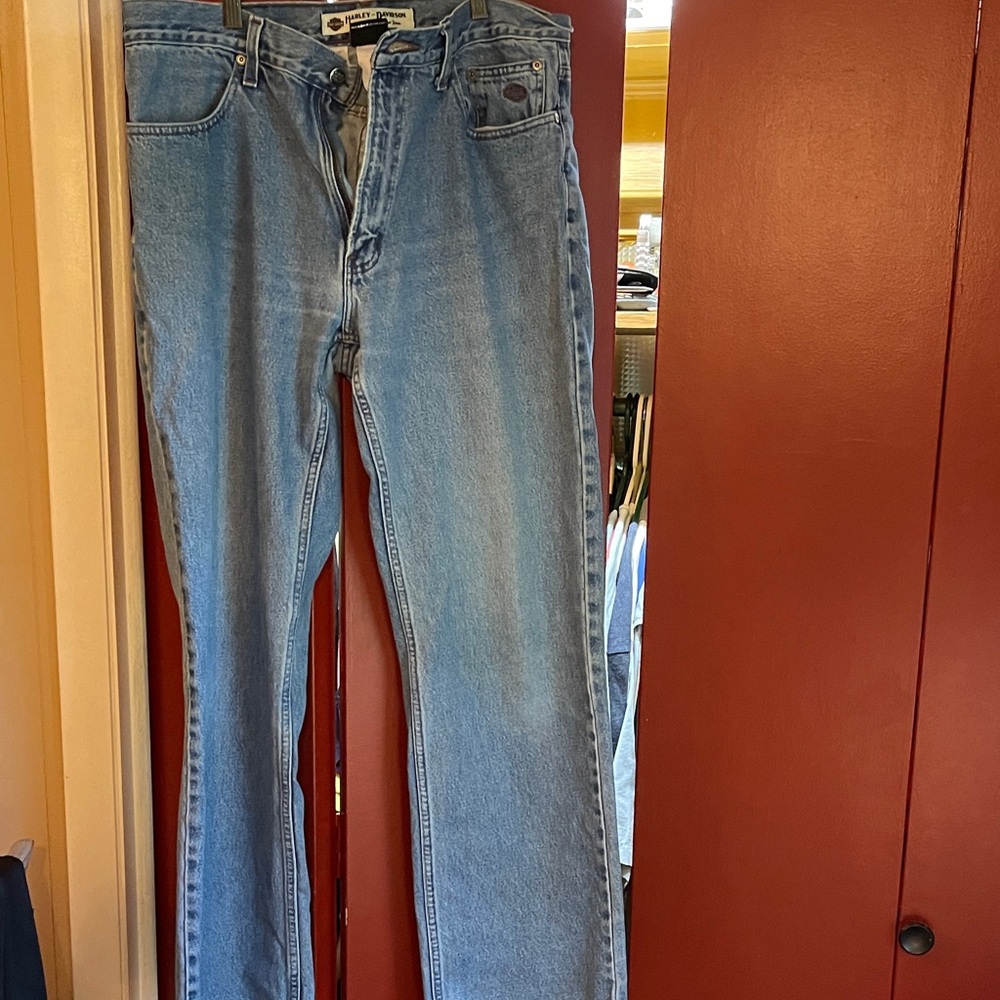 Men’s Harley-Davidson Blue Denim Jeans size 36/32